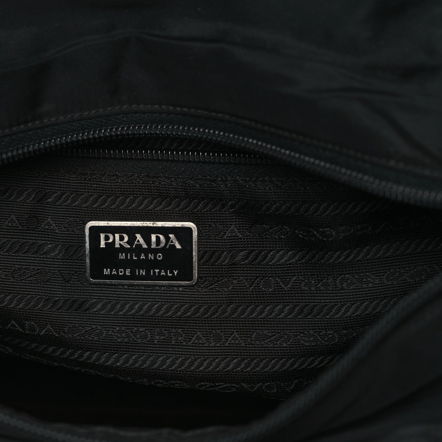 Prada Tessuto Nylon Tote Black 6 of 13