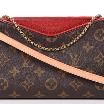 Louis Vuitton Monogram Pallas Clutch Cherry 7 of 12