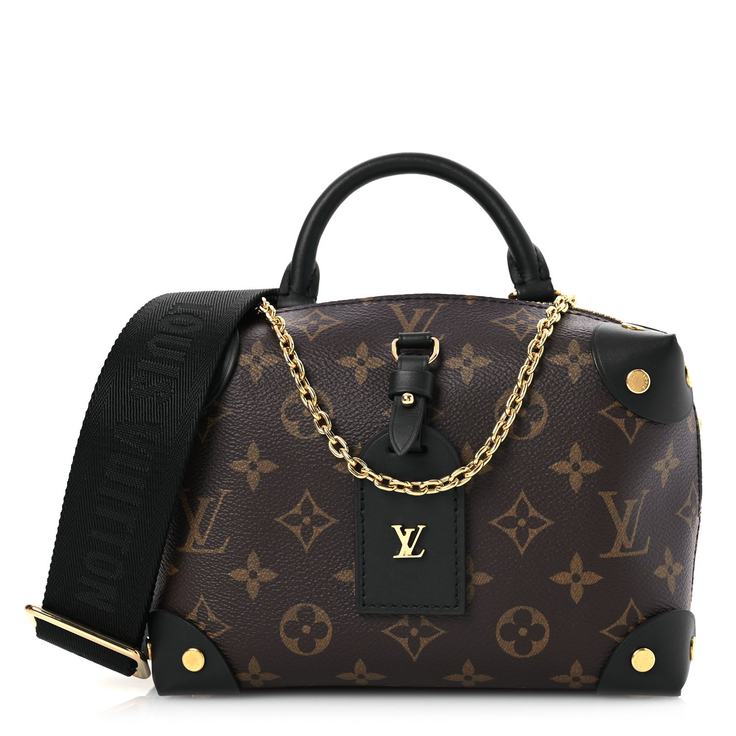 Monogram Petite Malle Souple Black