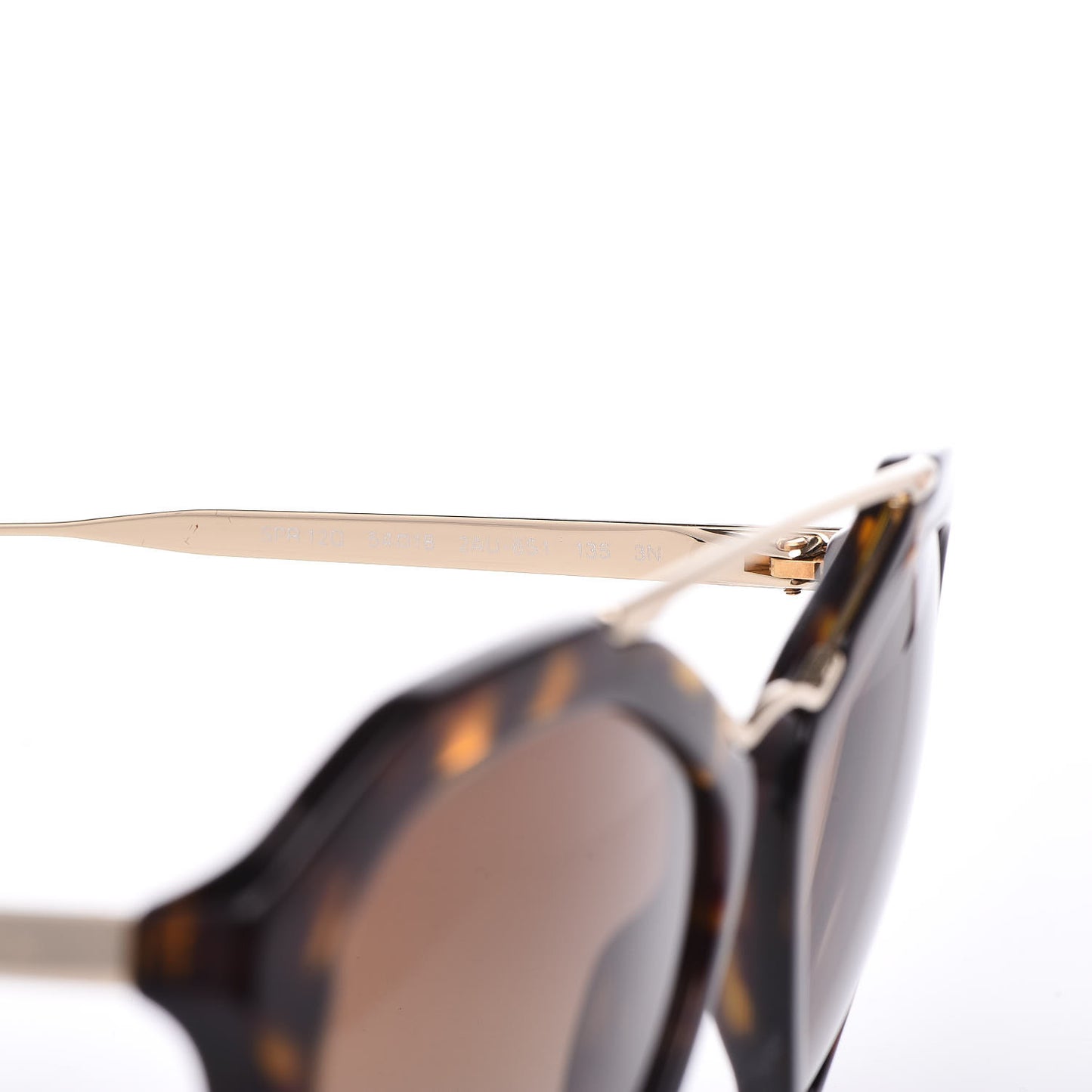 Cinema Sunglasses SPR 12Q Tortoise Gold