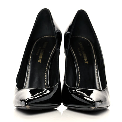 Saint Laurent Patent Opyum 110 Pumps 38 Black 2 of 10