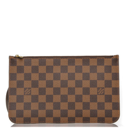 Louis Vuitton Damier Ebene Neverfull MM GM Pochette 1 of 6
