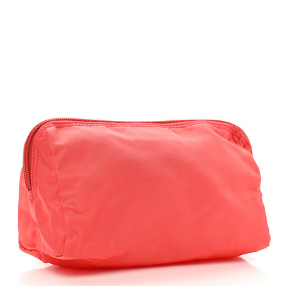 Prada Tessuto Nylon Vela Cosmetic Pouch Arancio 3 of 7
