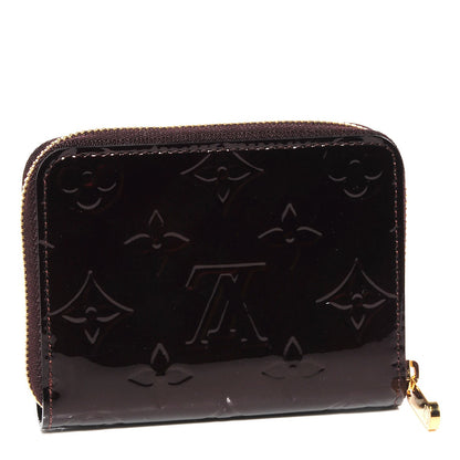 Louis Vuitton Vernis Zippy Coin Purse Wallet Amarante 3 of 8