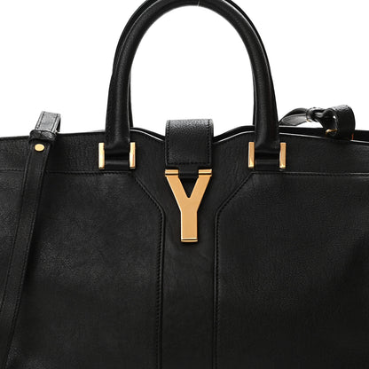 Saint Laurent Sheepskin Small Cabas ChYc Black 10 of 11