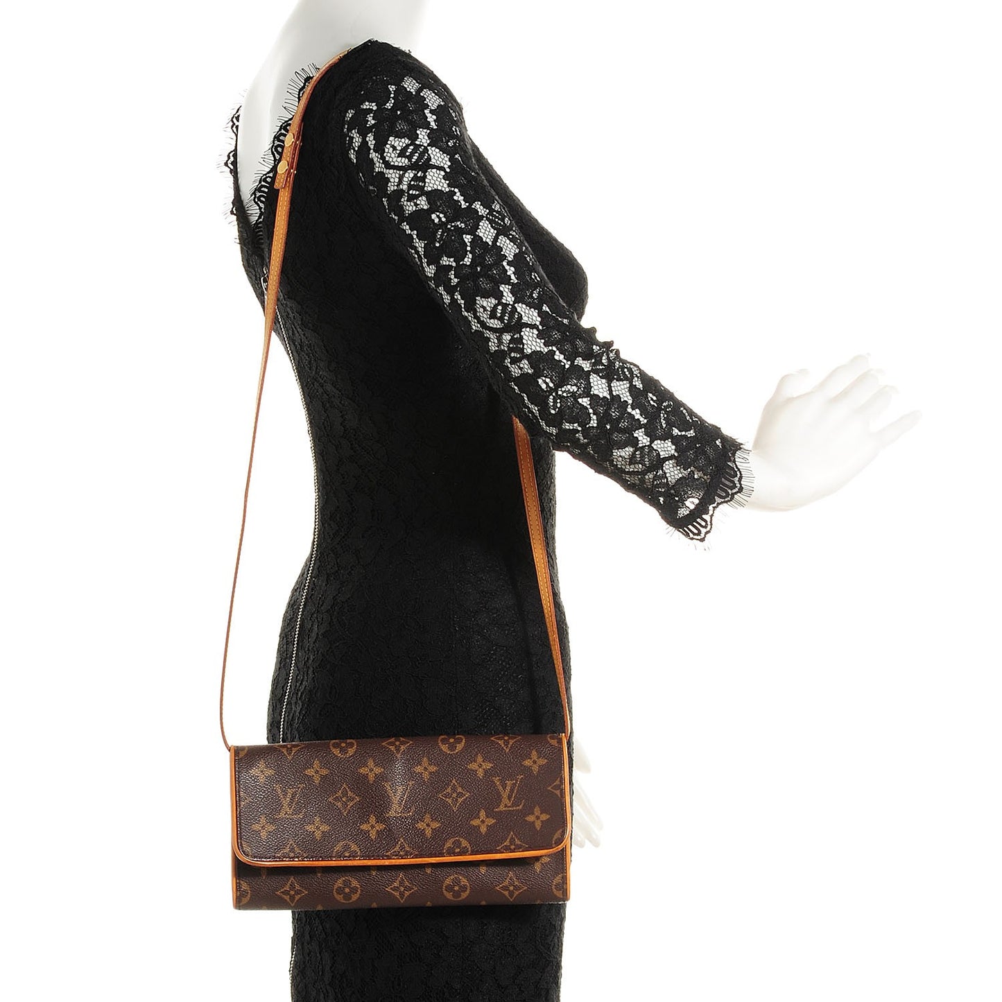 Monogram Pochette Twin GM