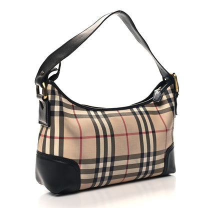 Burberry House Check Hobo Black 3 of 12
