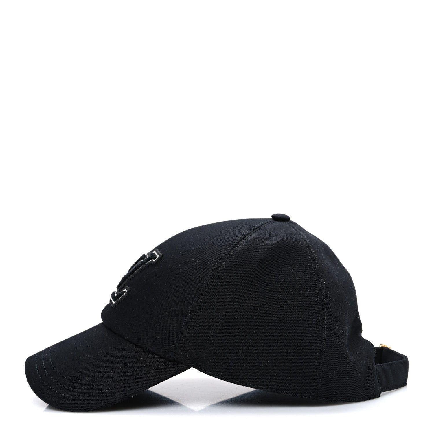 Louis Vuitton Cotton LV Signature Cap L Black 4 of 9