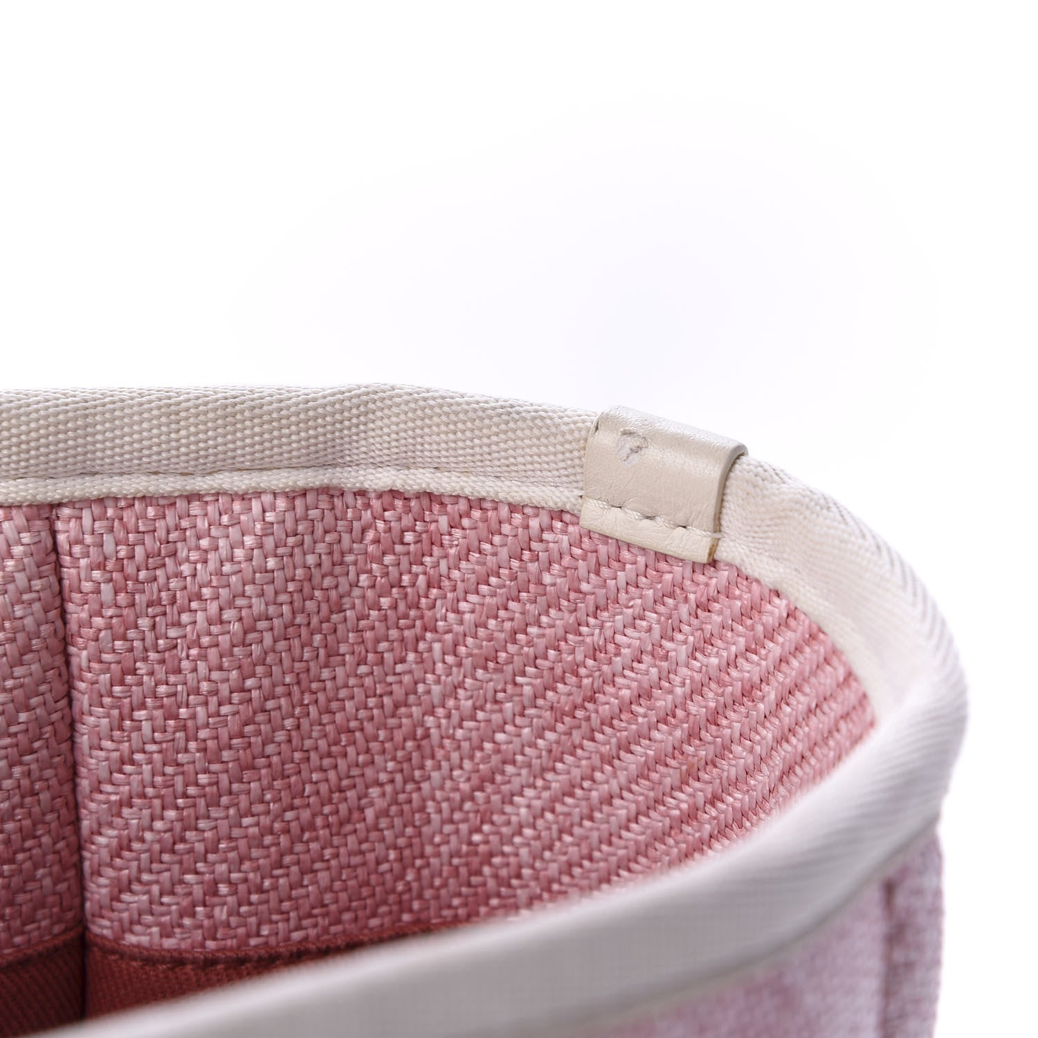 Chanel Canvas Small Deauville Tote Pink 8 of 13