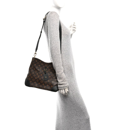 Louis Vuitton Monogram Odeon MM Black 2 of 9