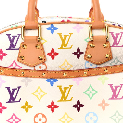 Louis Vuitton Monogram Multicolor Trouville White 6 of 8
