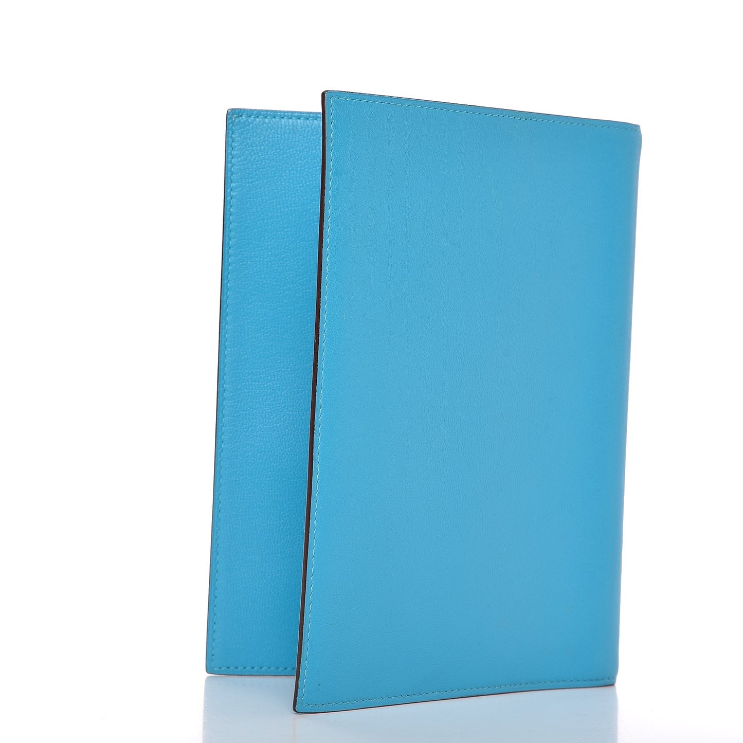Lambskin Globe Trotter Agenda Cover Turquoise