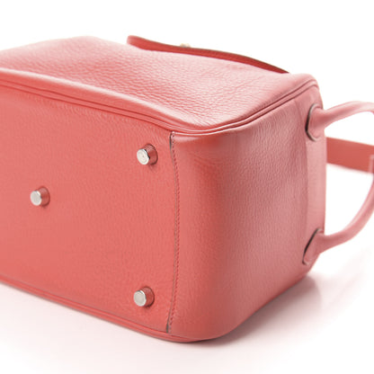 Hermes Taurillon Clemence Lindy 26 Bougainvillea 7 of 15