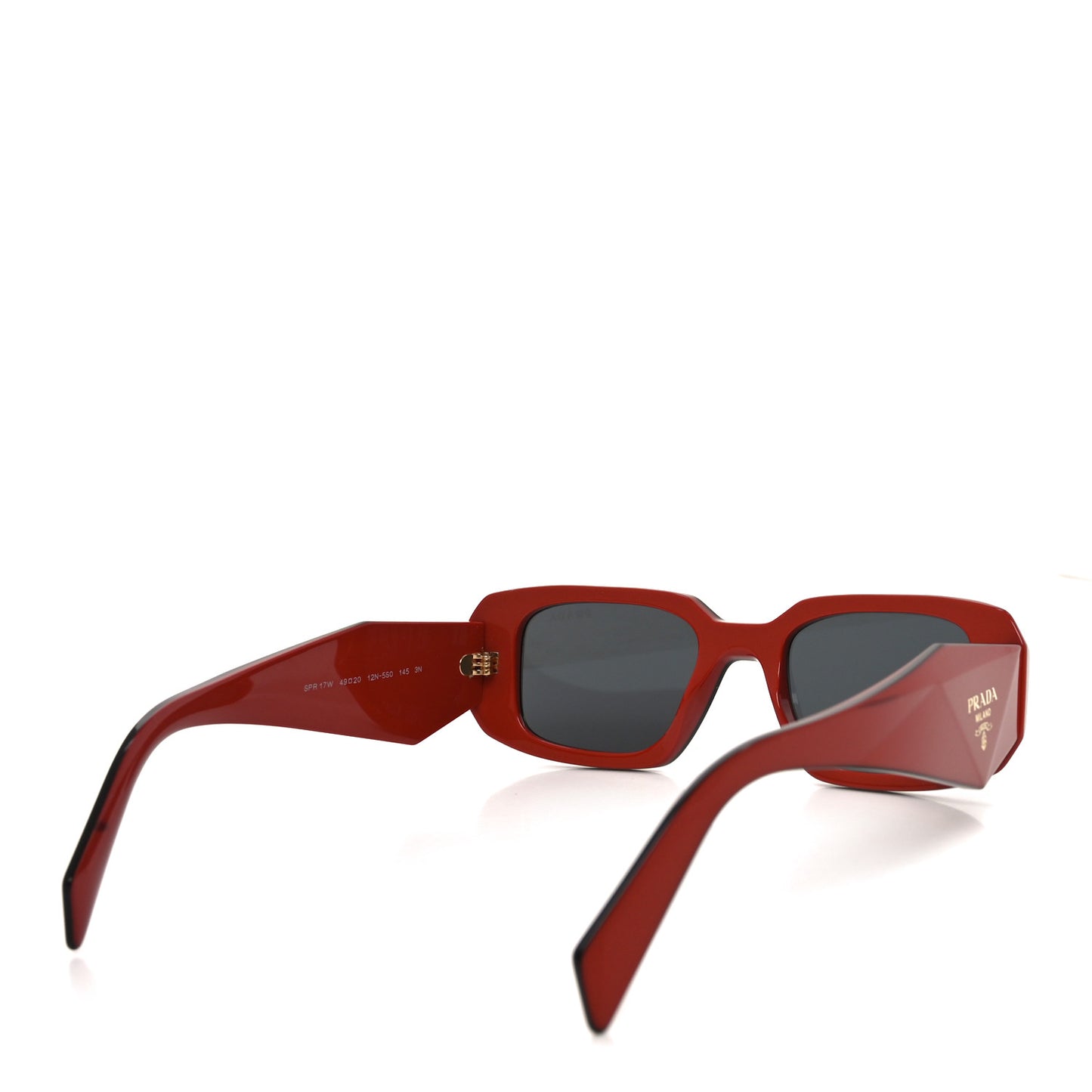 Acetate Symbole Sunglasses SPR 17W Orange Black