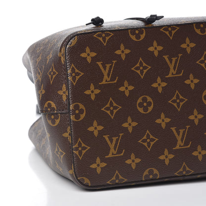 Louis Vuitton Monogram Neonoe MM Black 9 of 10