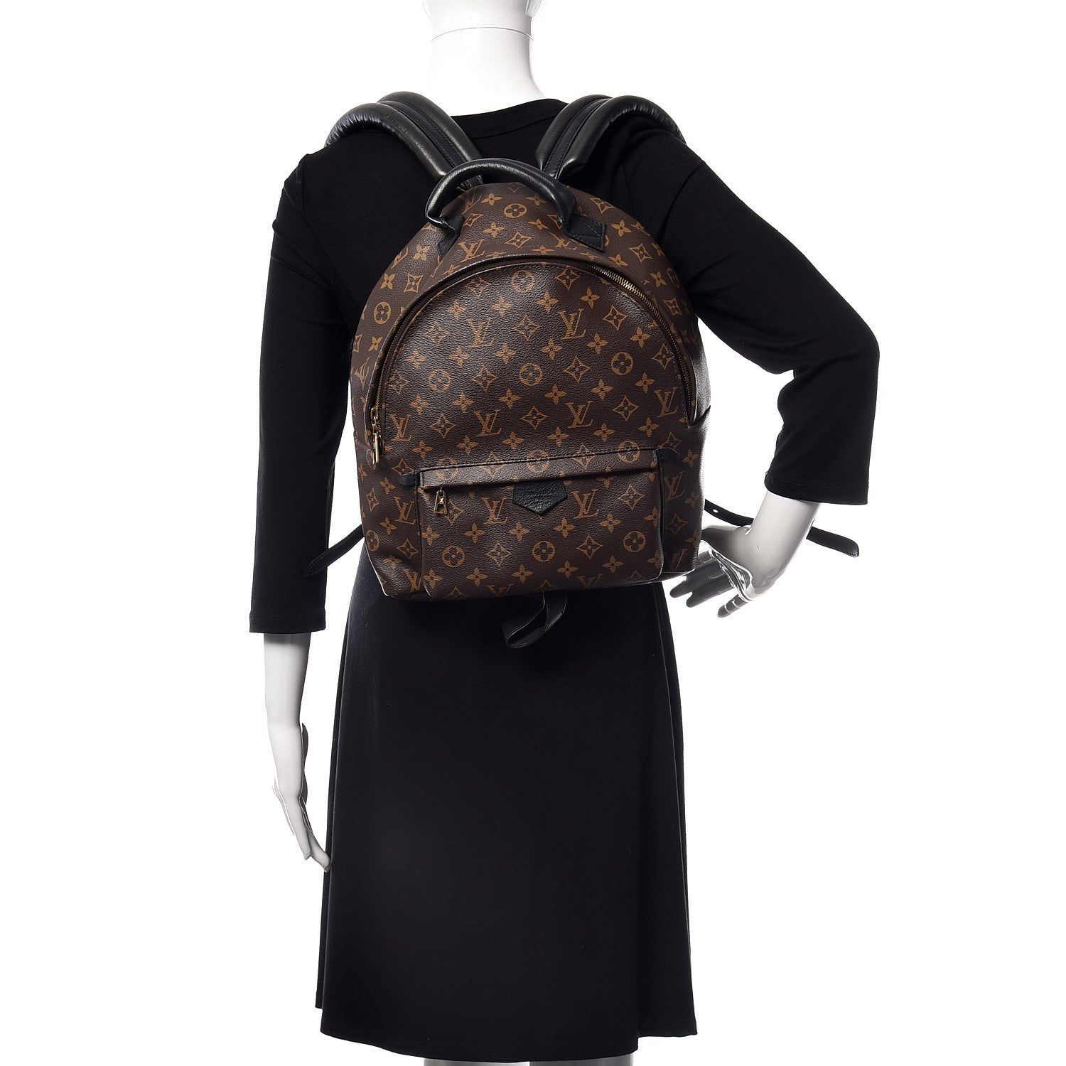 Louis Vuitton Monogram Palm Springs Backpack MM 2 of 9