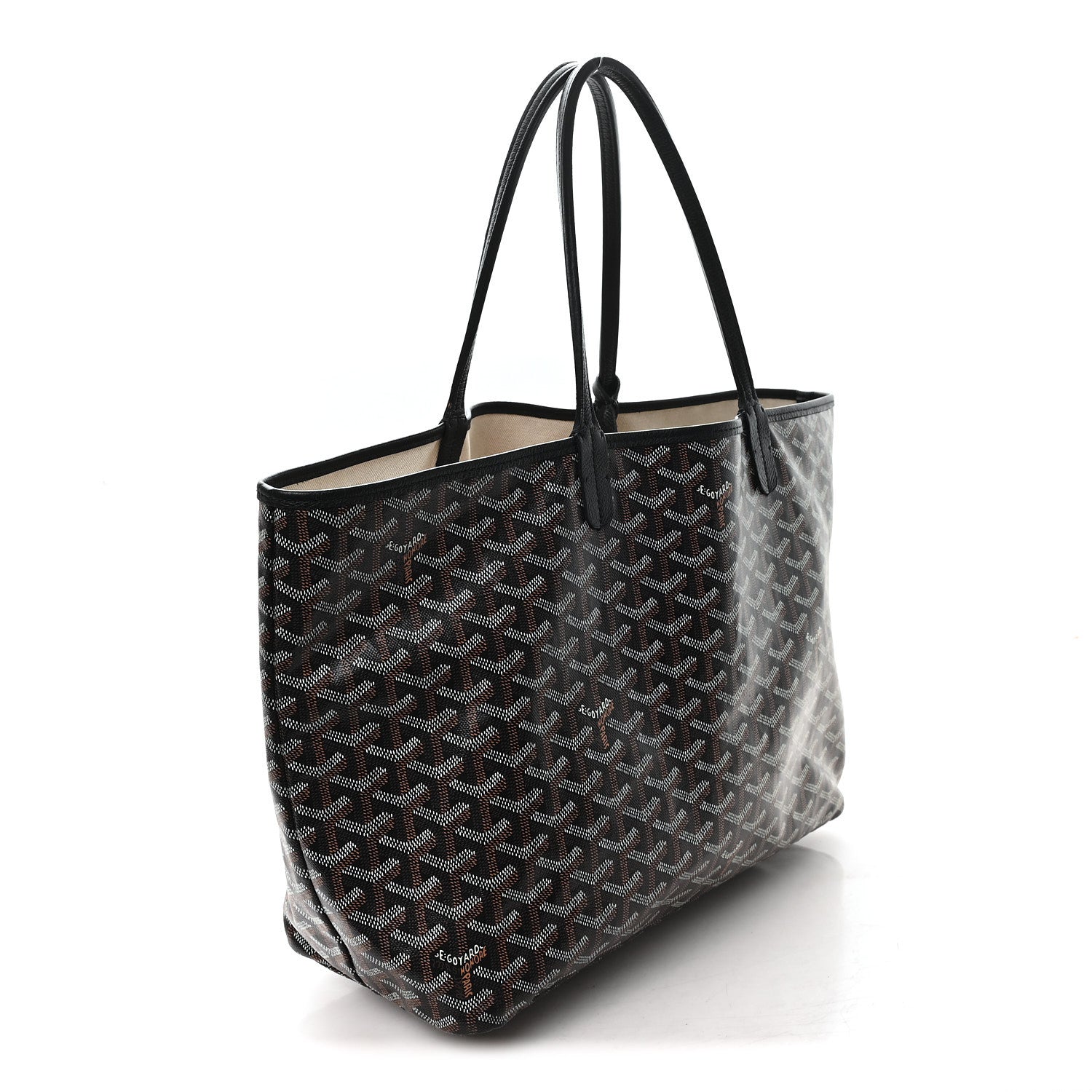 Goyard Goyardine Saint Louis PM Black 4 of 12