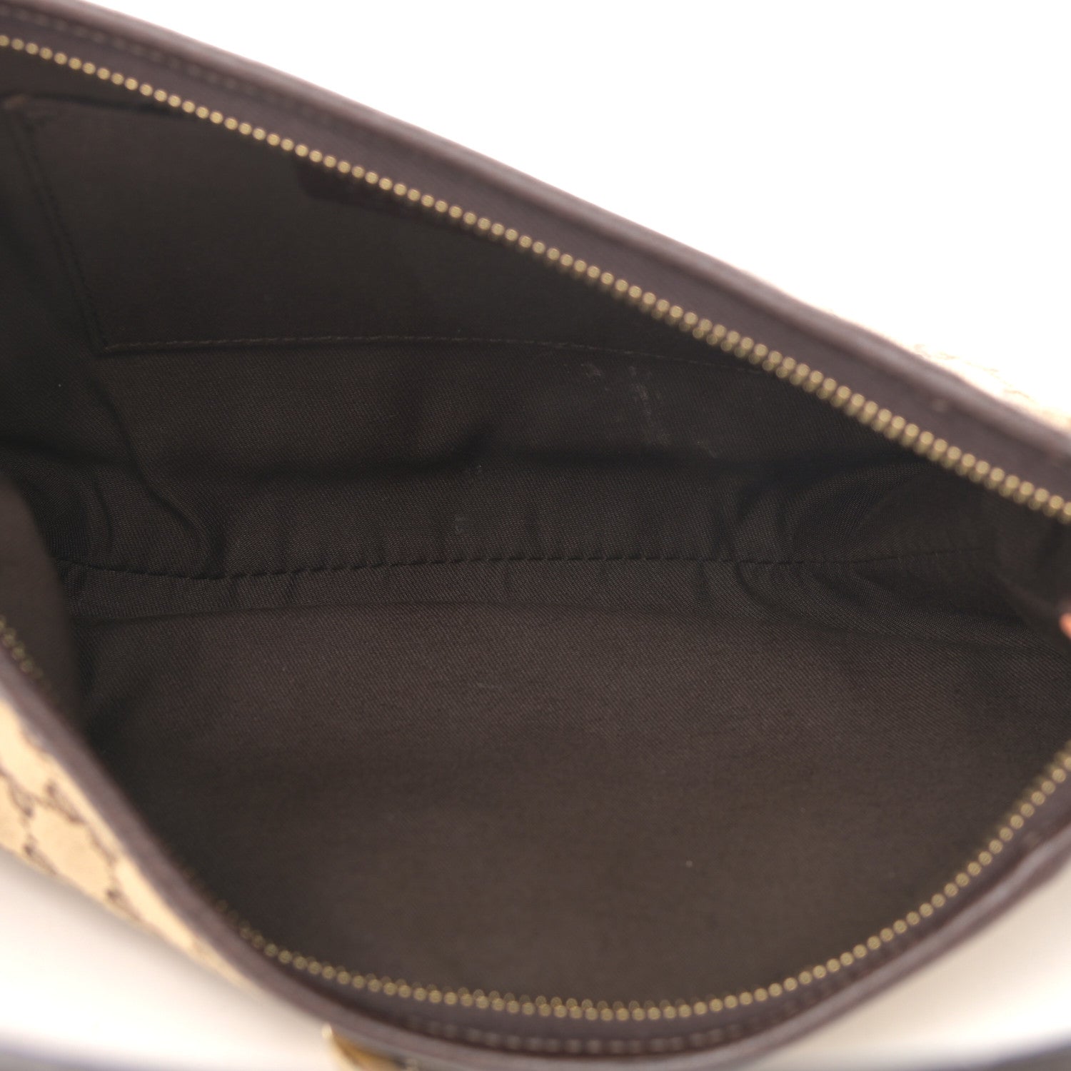 Gucci Monogram D Ring Abbey Pochette Brown 4 of 11