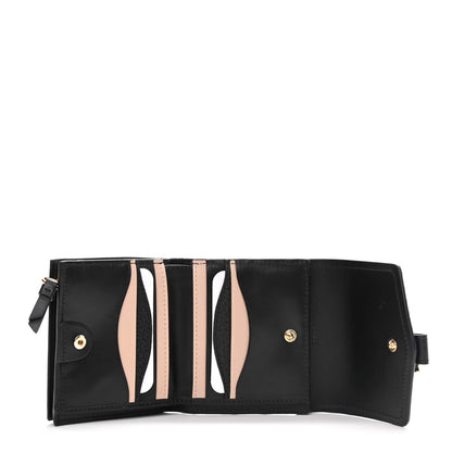 Chloe Grained Calfskin Small Aby Tri-Fold Wallet Black 6 of 10