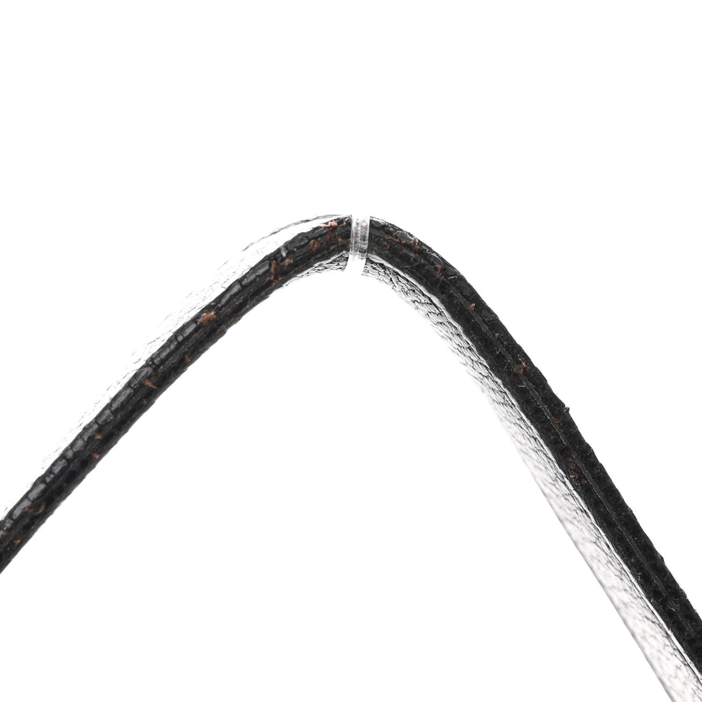 Cervo Deerskin Woven Hobo Black
