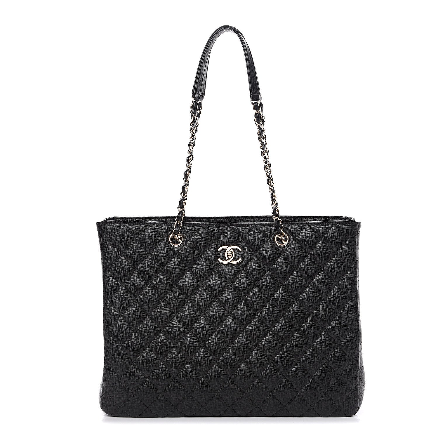 Chanel Caviar Quilted Large Shopping Tote Black 1 of 9
