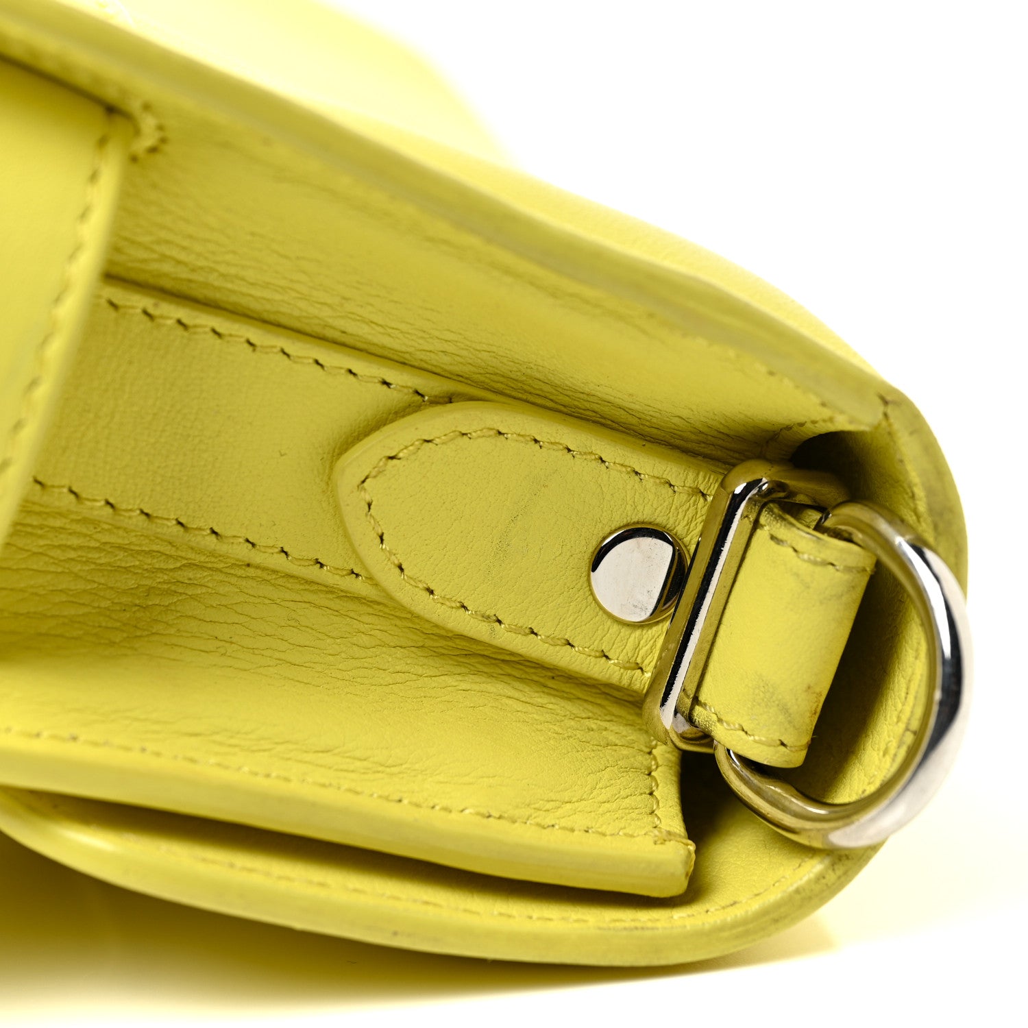 Proenza Schouler Calfskin Tiny PS11 Classic Shoulder Bag Lemon 25 of 29