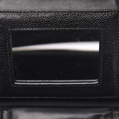 Chanel Caviar Vanity Cosmetic Case Black 9 of 10