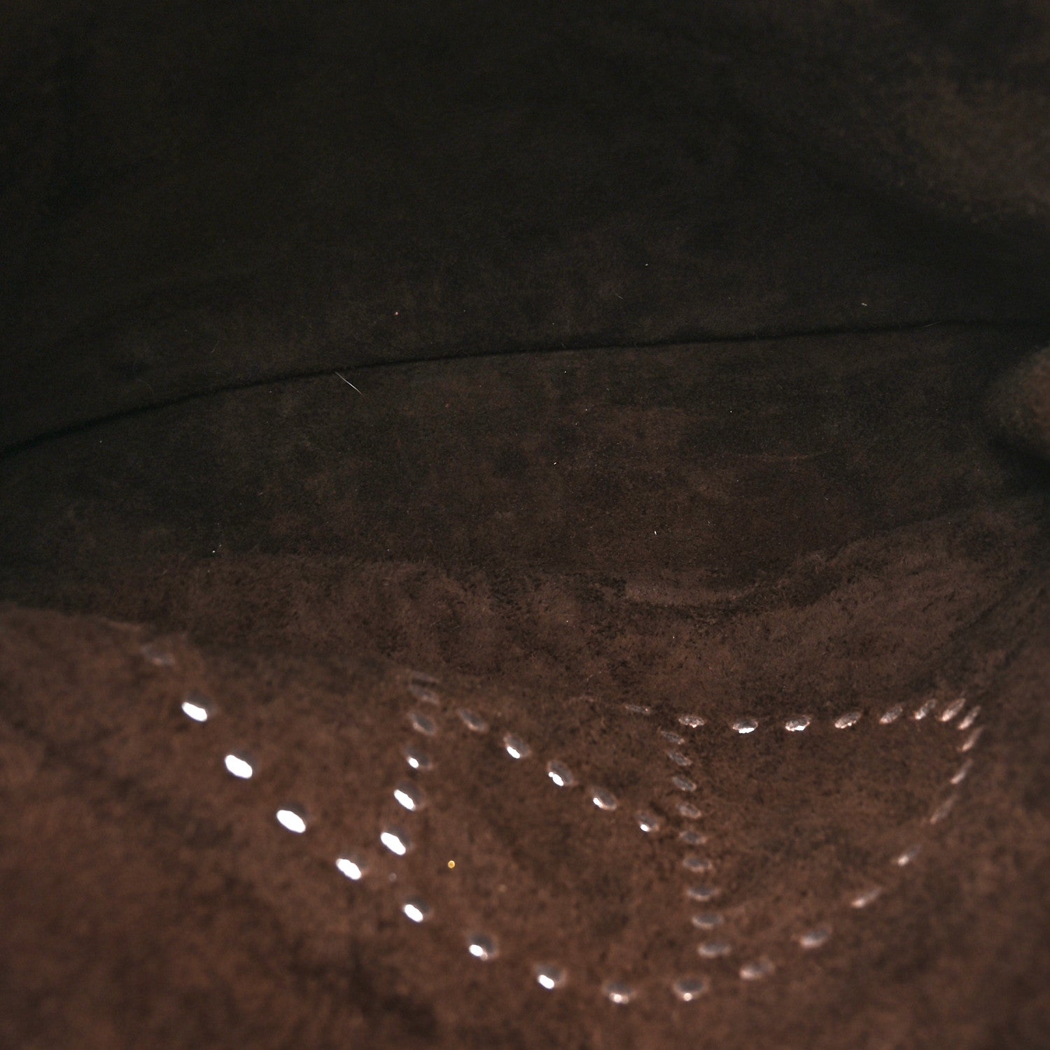 Hermes Taurillon Clemence Evelyne III GM Chocolate 5 of 9