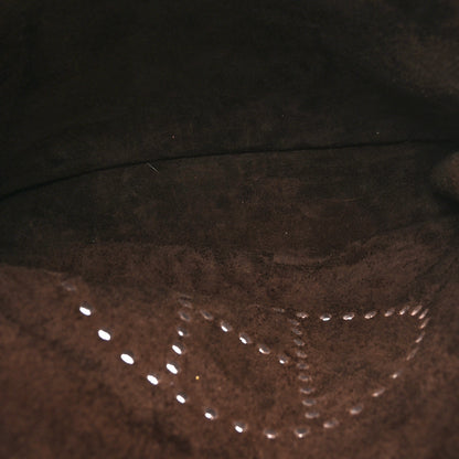 Hermes Taurillon Clemence Evelyne III GM Chocolate 5 of 9