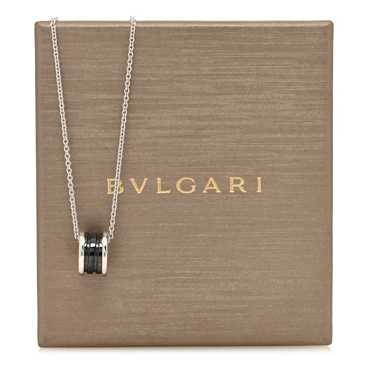 Bulgari Sterling Silver Ceramic Save The Children Pendant Necklace 6 of 6