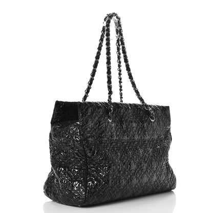 Chanel Vinyl Rock in Moscow Tote Black 3 of 13