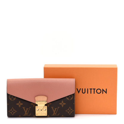Louis Vuitton Monogram Pallas Wallet Peach 10 of 10