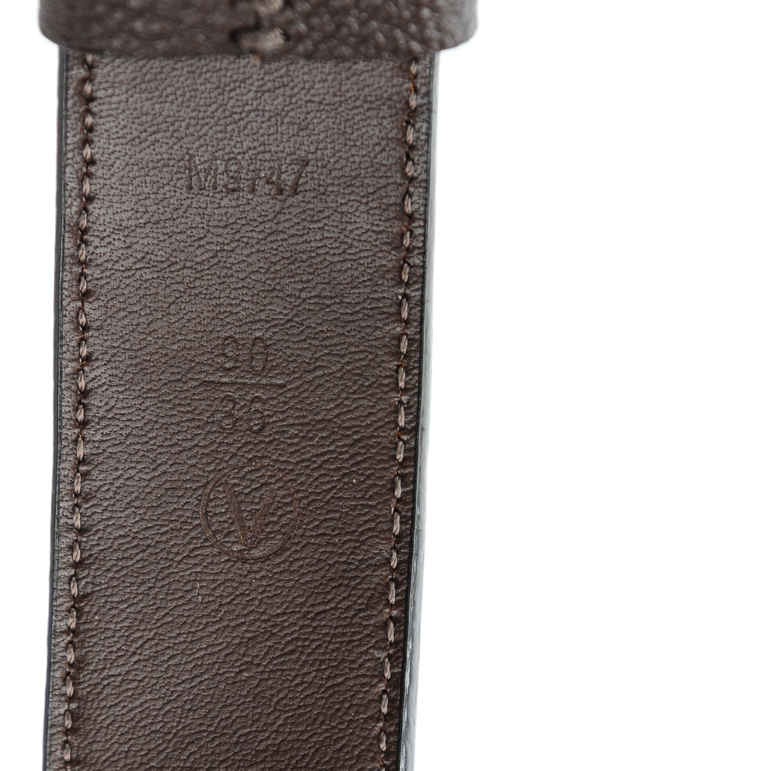 Louis Vuitton Empreinte Gracieuse 30mm Belt 90 36 Earth 4 of 8