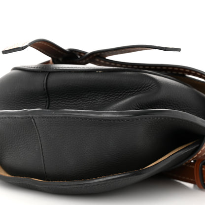 Loewe Calfskin Small Gate Crossbody Bag Black Pecan 9 of 10