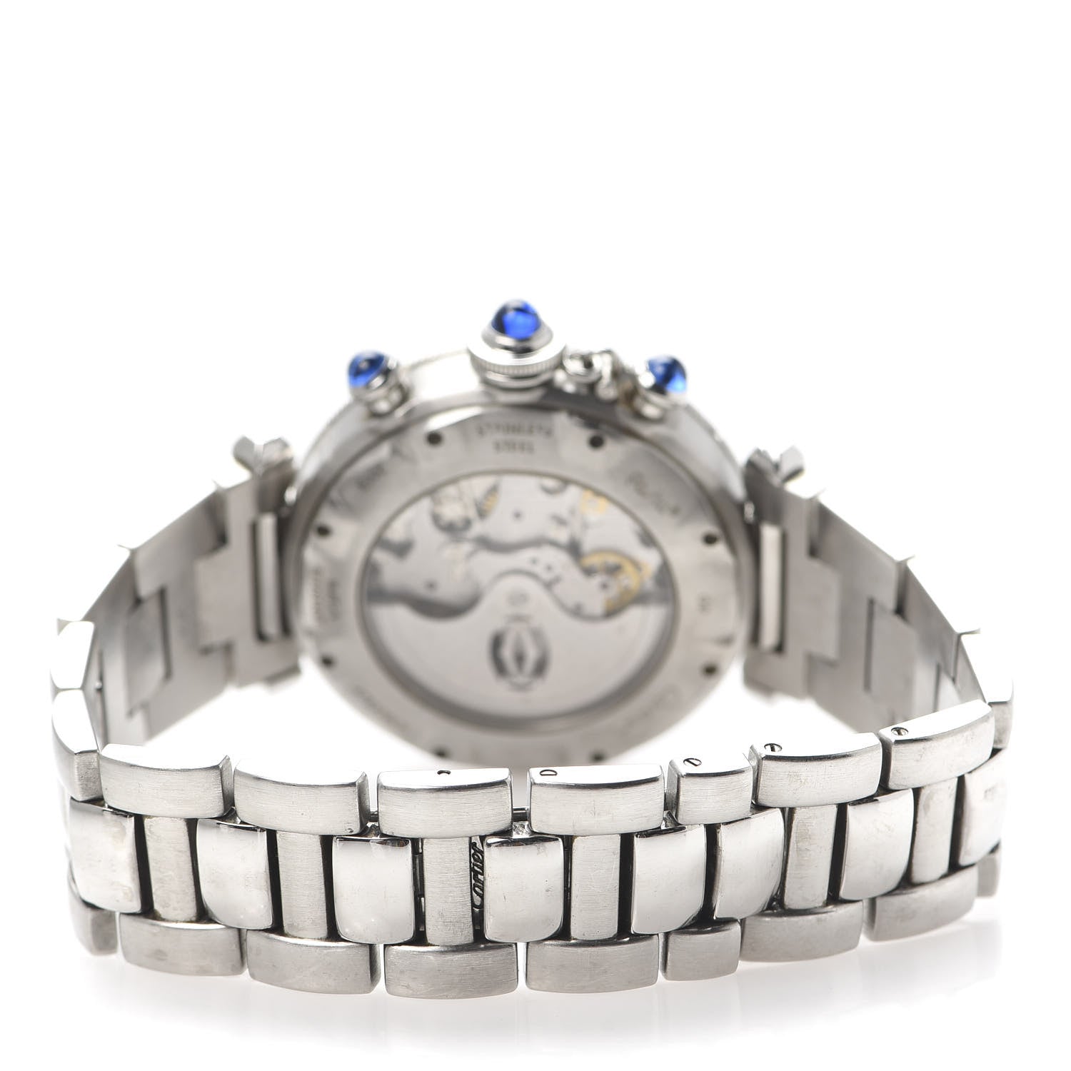 Cartier Stainless Steel 38mm Pasha C Chronograph Automatic Watch 4 of 6