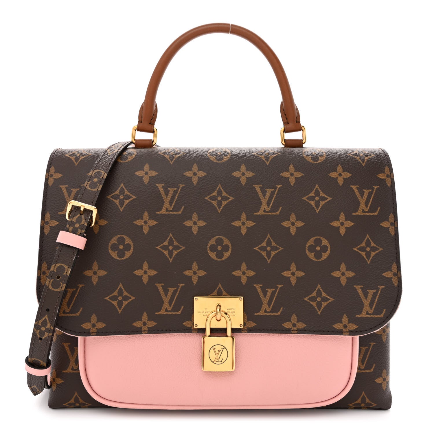 Louis Vuitton Monogram Marignan Rose Poudre 1 of 17