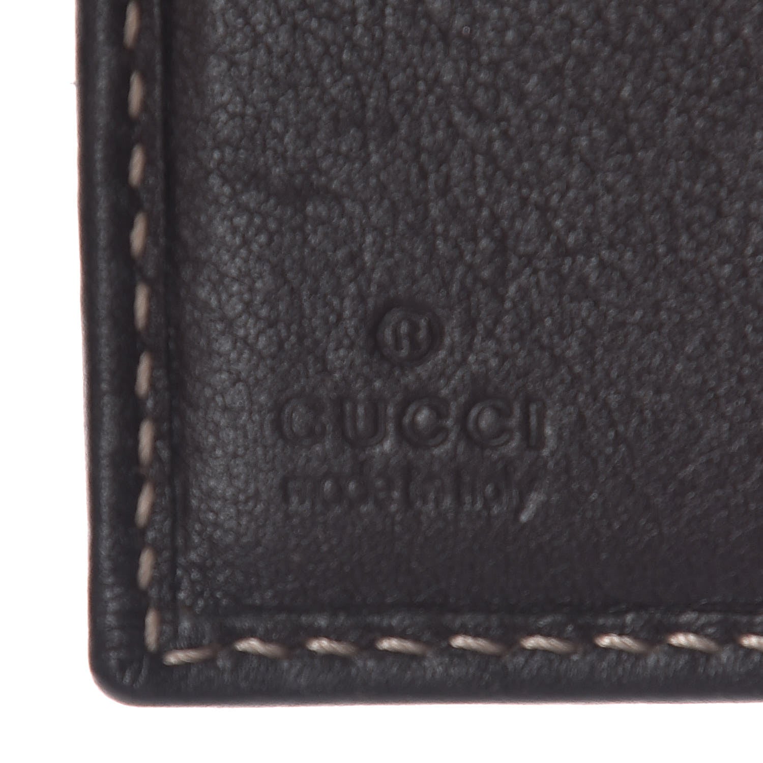 Gucci Monogram Lovely Heart French Flap Wallet Dark Brown 6 of 8