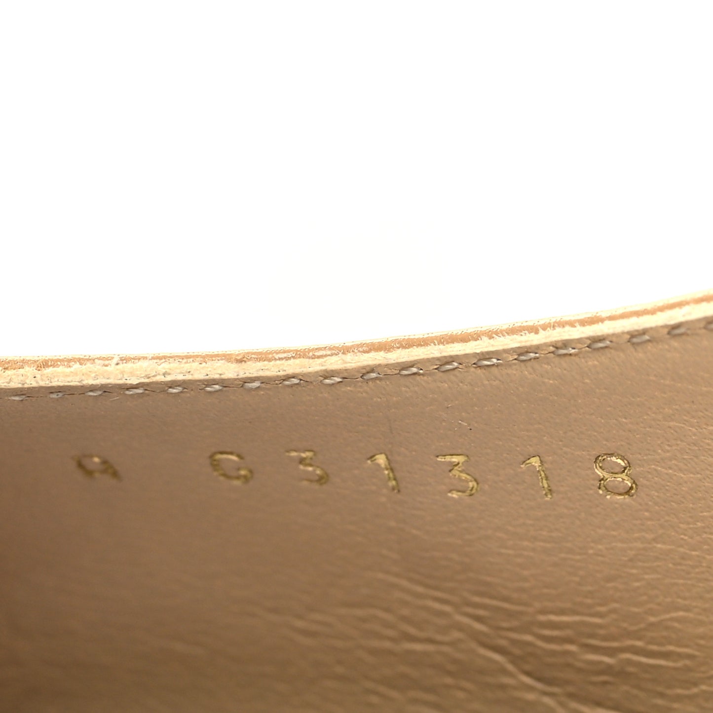 Goatskin Grosgrain Cap Toe CC Slingback Pumps 36.5 Beige Black