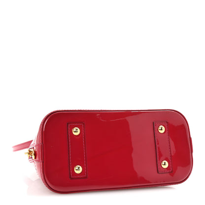 Louis Vuitton Vernis Alma BB Rose Indien 4 of 9