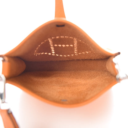 Hermes Taurillon Clemence Evelyne TPM Abricot 5 of 11