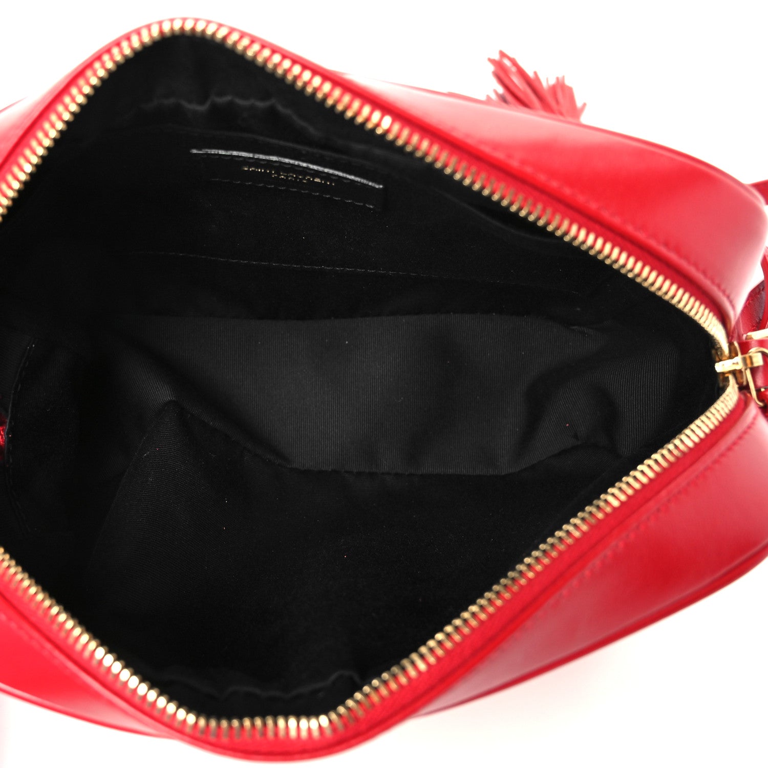 Saint Laurent Calfskin Matelasse Monogram Lou Camera Bag Rouge Eros 5 of 11