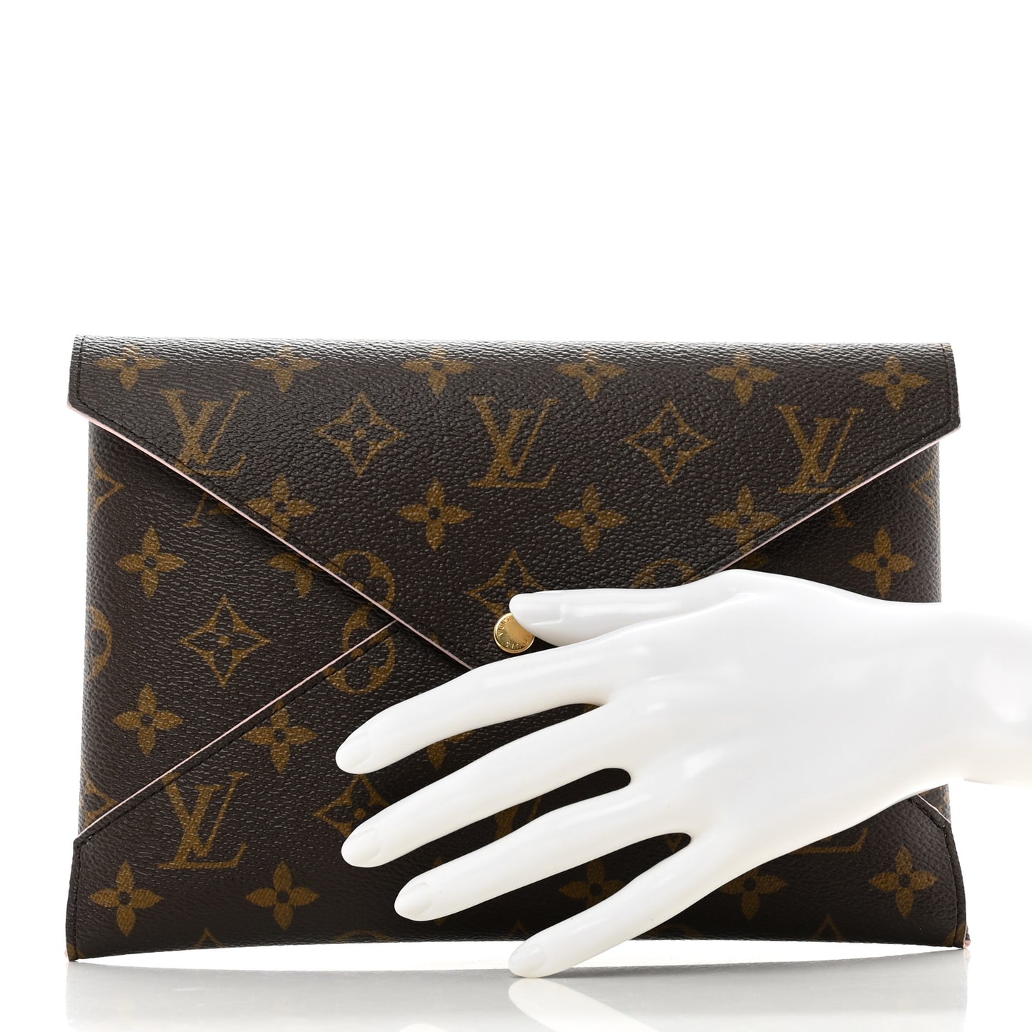 Monogram Large Kirigami Pochette Insert Rose Ballerine