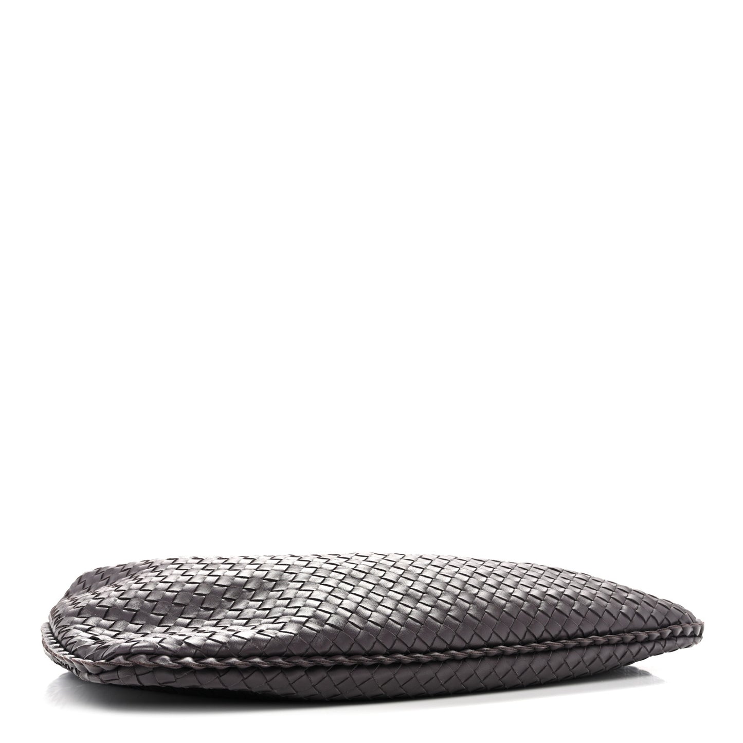 Nappa Intrecciato Large Veneta Hobo Ebano