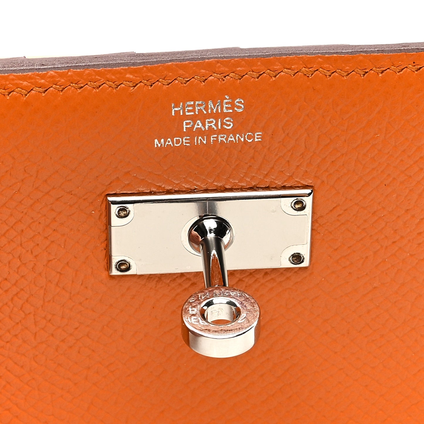 Epsom Verso Kelly Medium Wallet Abricot Rose Azalee
