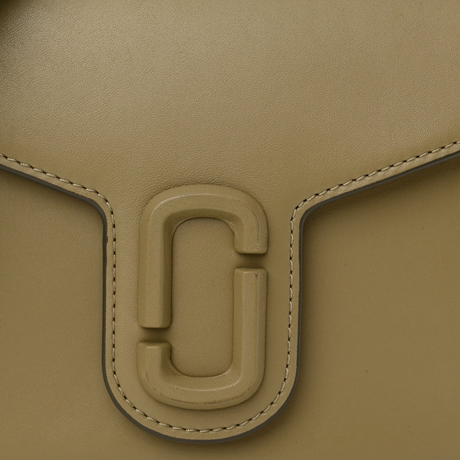 Marc Jacobs Calfskin Large The Covered J Marc Saddle Light Moss 9 of 11