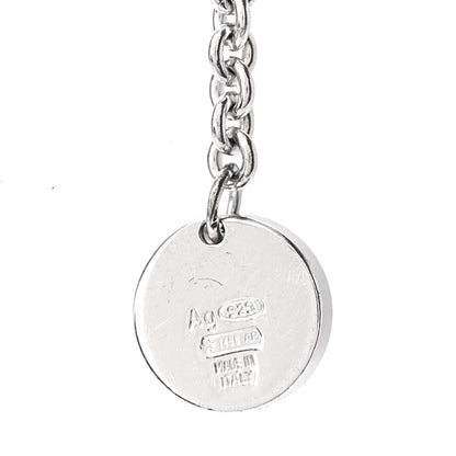 Bulgari Sterling Silver Ceramic Save The Children Pendant Necklace 5 of 9