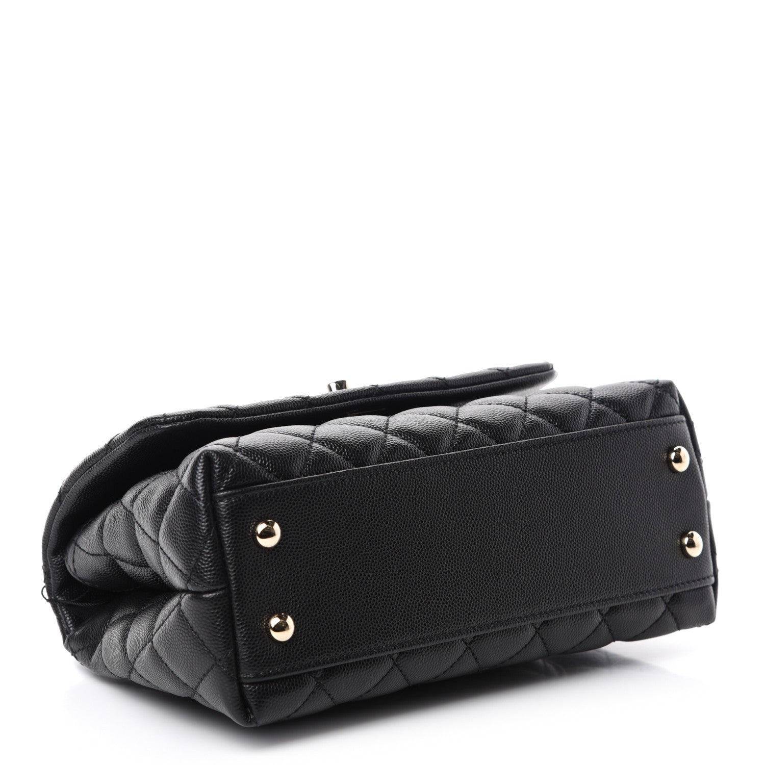 Chanel Caviar Quilted Mini Coco Handle Flap Black 4 of 10