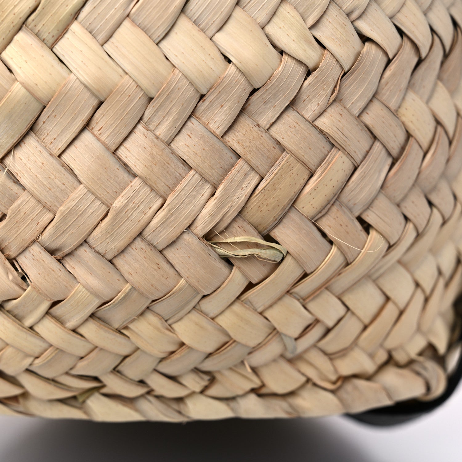 Chloe Raffia Smooth Calfskin Medium Sense Basket Black 10 of 10