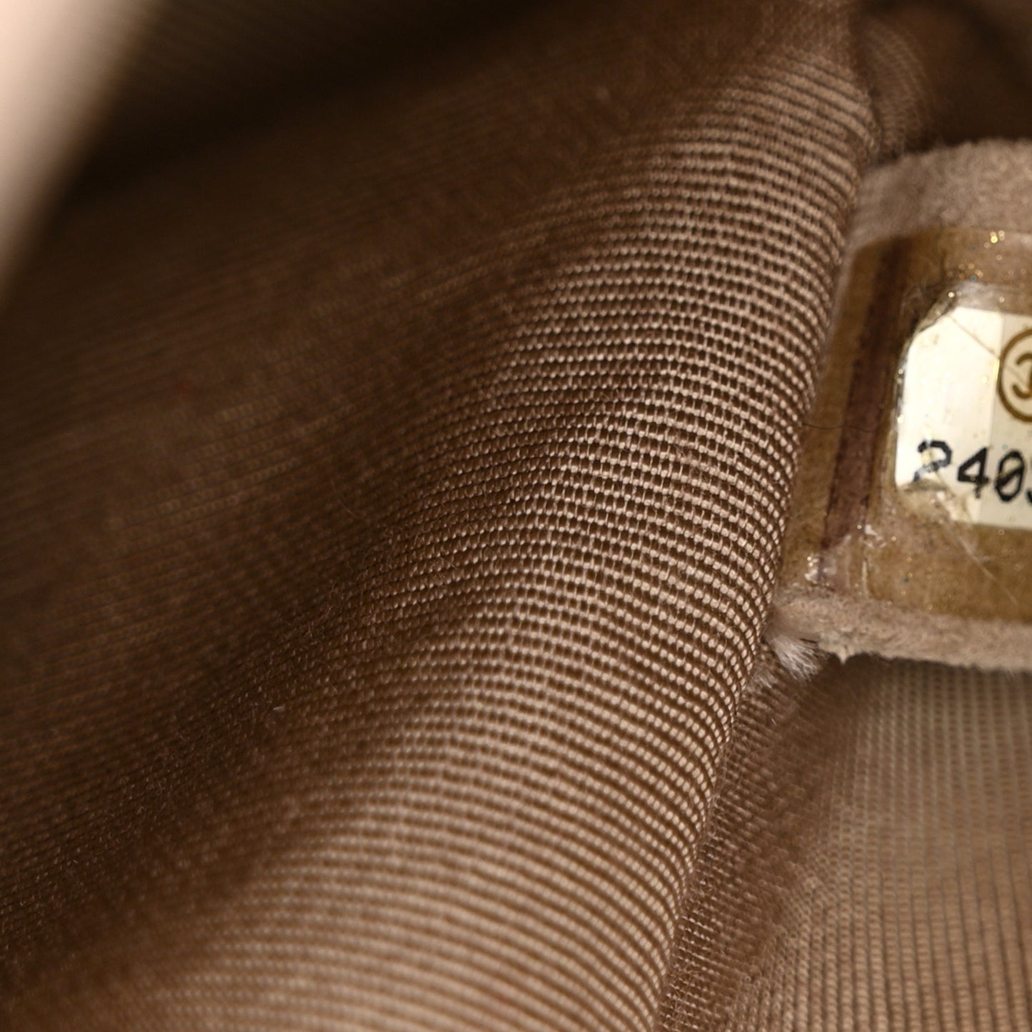 Caviar Quilted New Medium Boy Flap Dark Beige