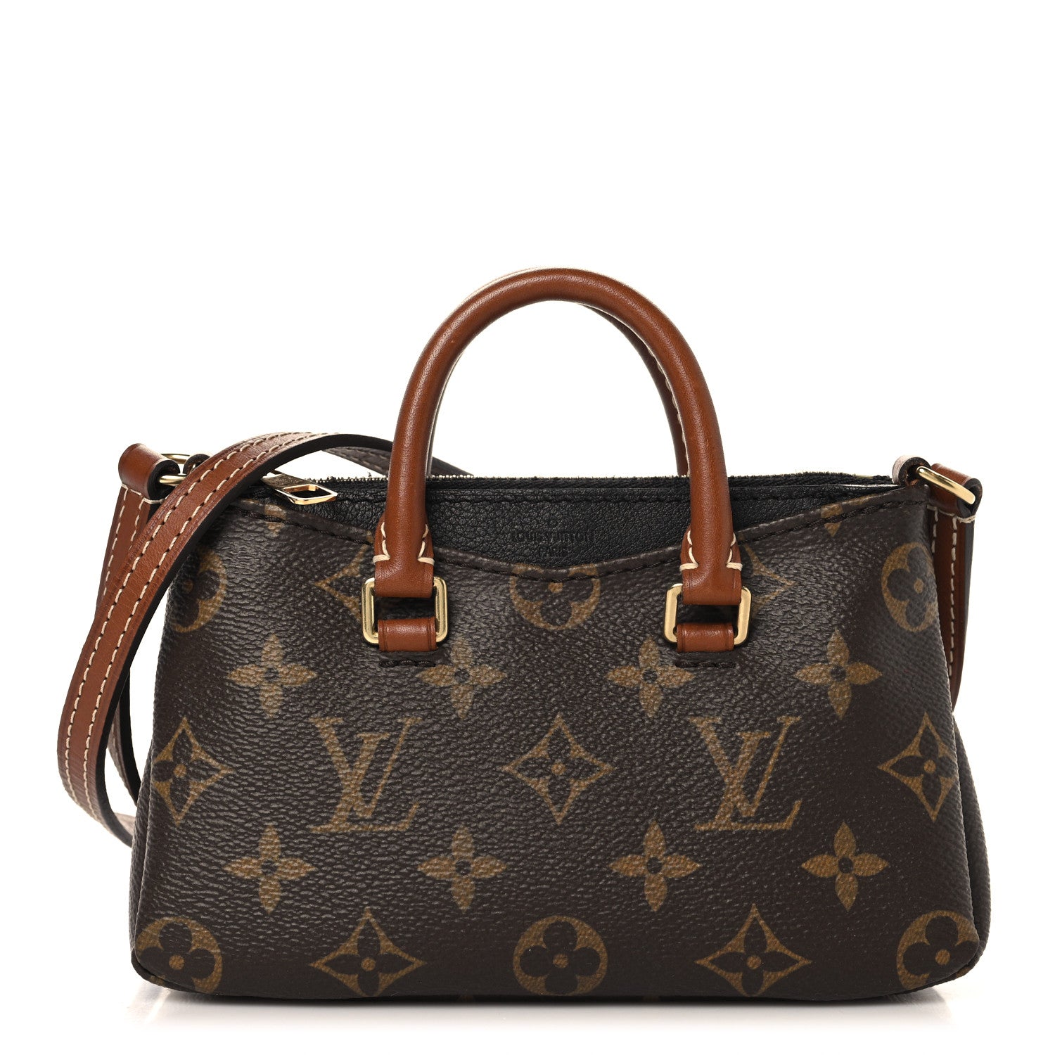 Louis Vuitton Monogram Nano Pallas Black 1 of 9